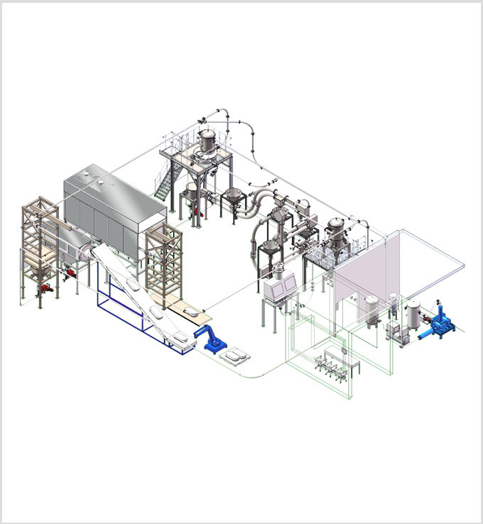 粉体计量输送系统