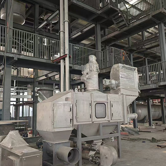 潍坊元利新材料 塑料添加剂、片碱拆包输送系统