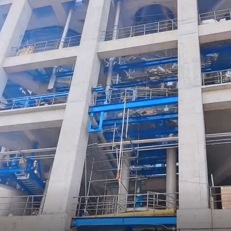 中国石化仪征化纤改性塑料自动化生产线